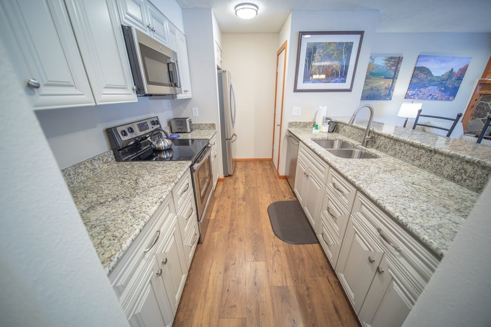 Updated, fully equipped kitchen!