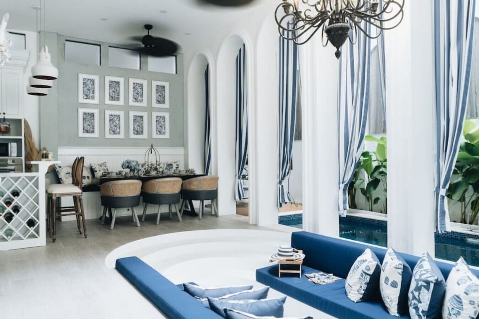 Enjoy your tea/coffee in our beautiful living area
