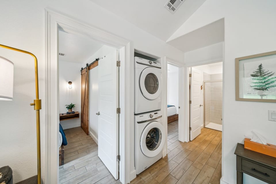 Convenient washer and dryer