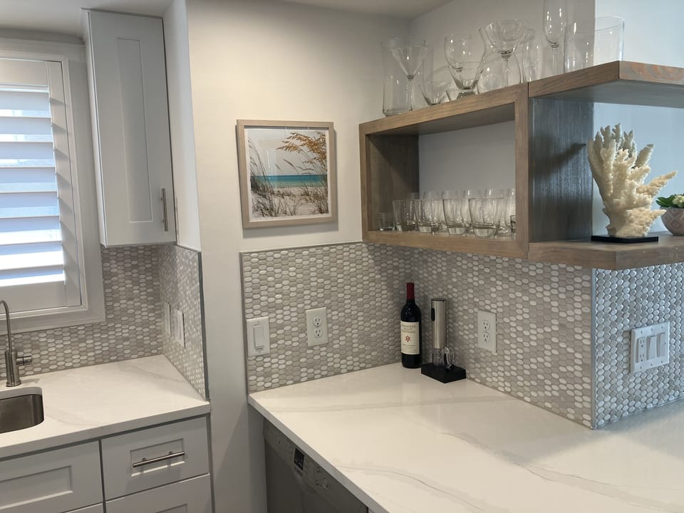 Wine bar area