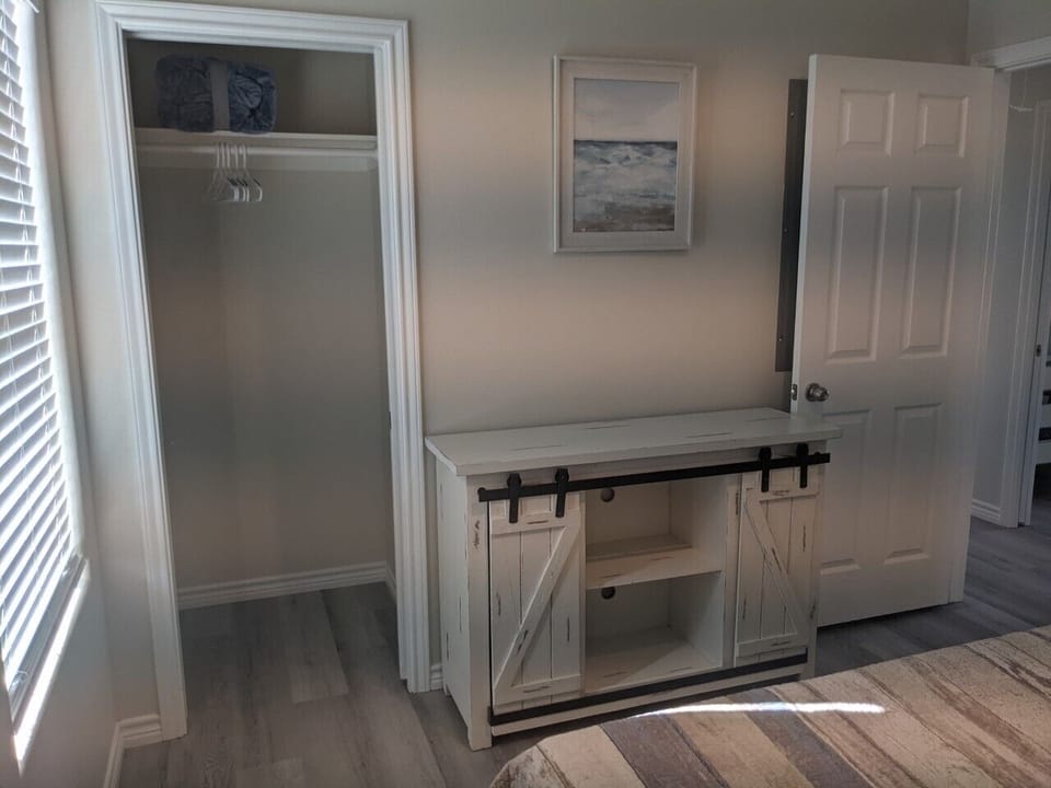 Queen Bedroom closet and Dresser