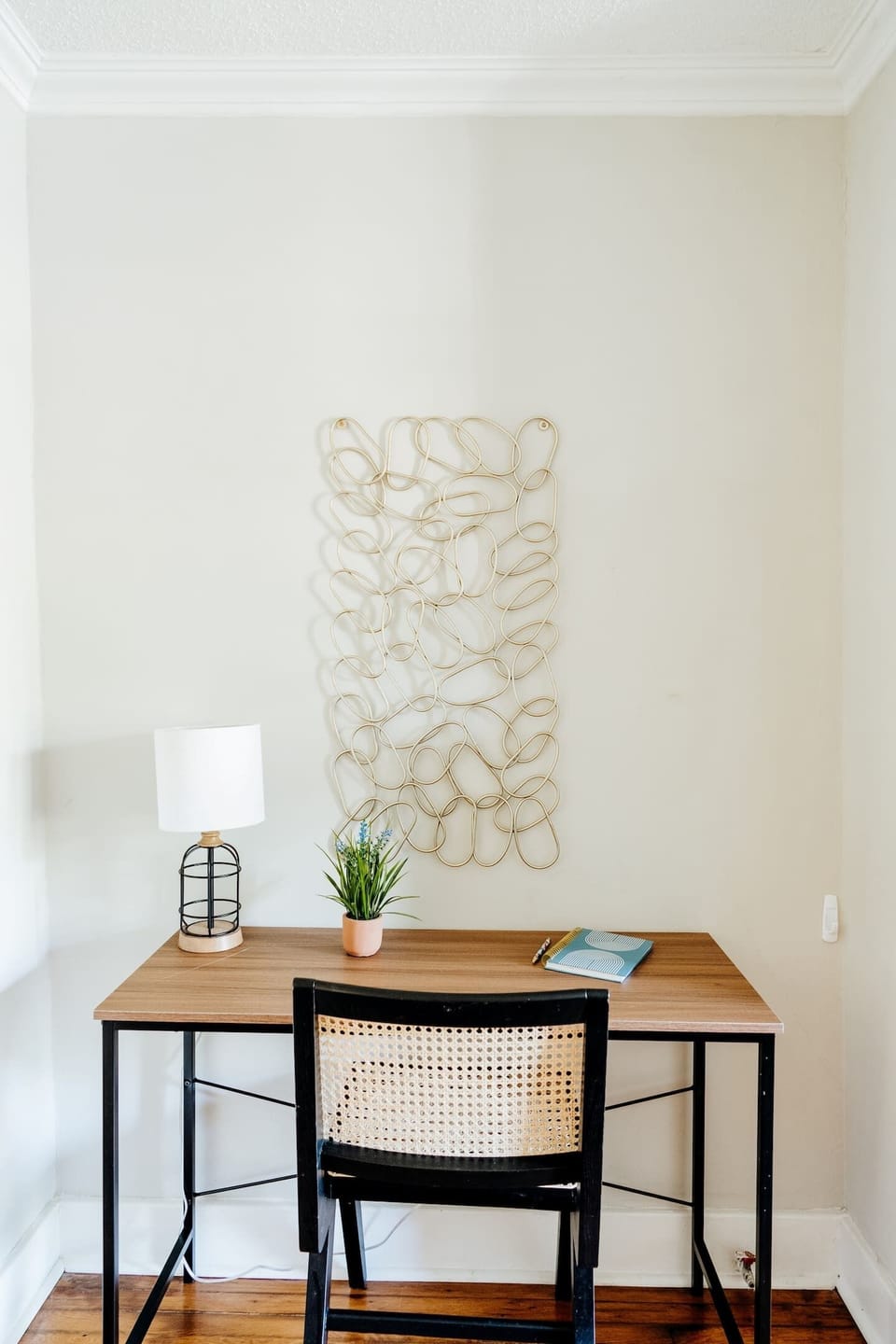 Quiet corner for work or study