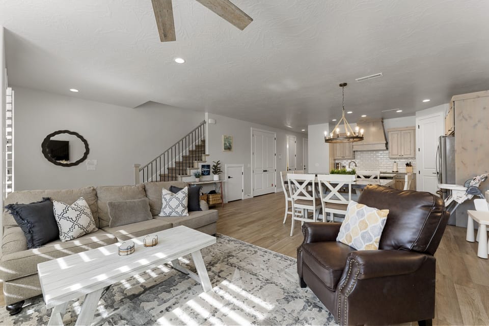 Townhome, 4 Bedrooms | Living area | Smart TV, streaming services