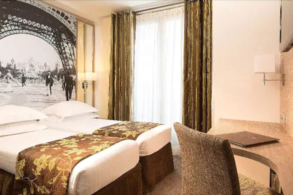 Twin Room | In-room safe, desk, blackout drapes, free WiFi