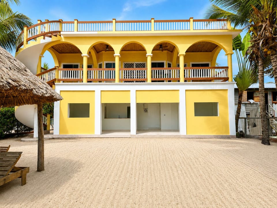 Front view from Beach