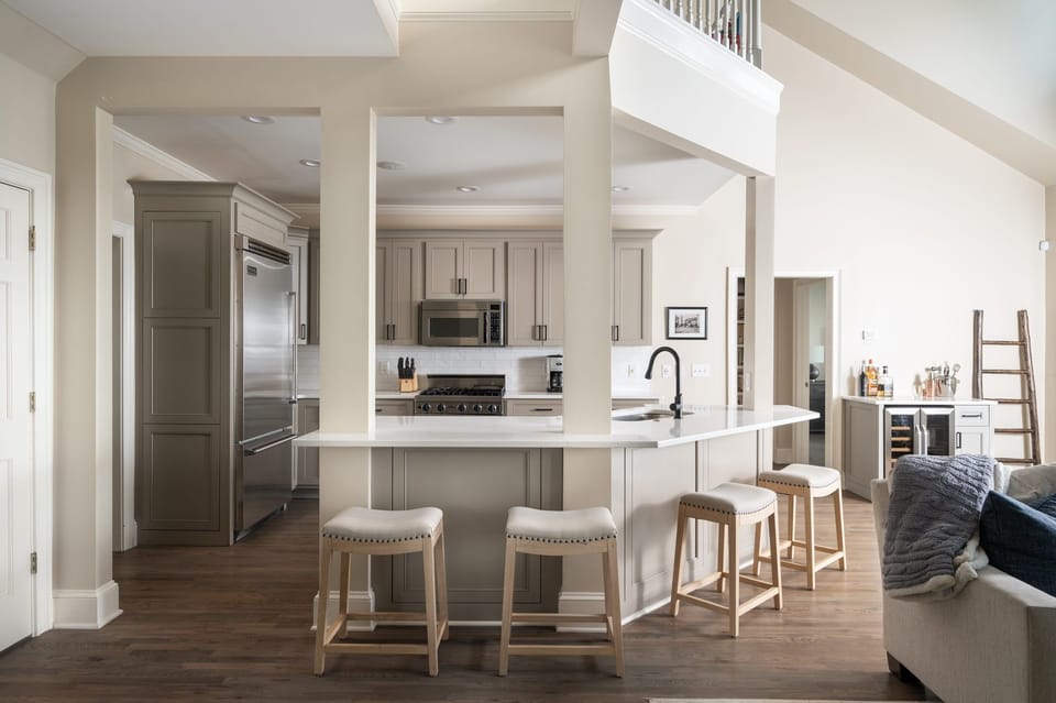 Renovated kitchen