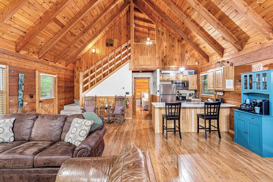 Main Level from Screen Porch View.