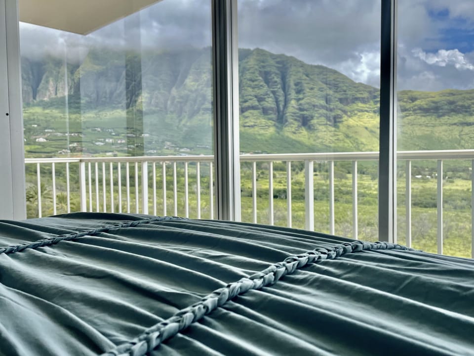 View from the bed 