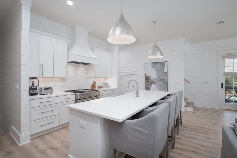 Kitchen with modern appliances