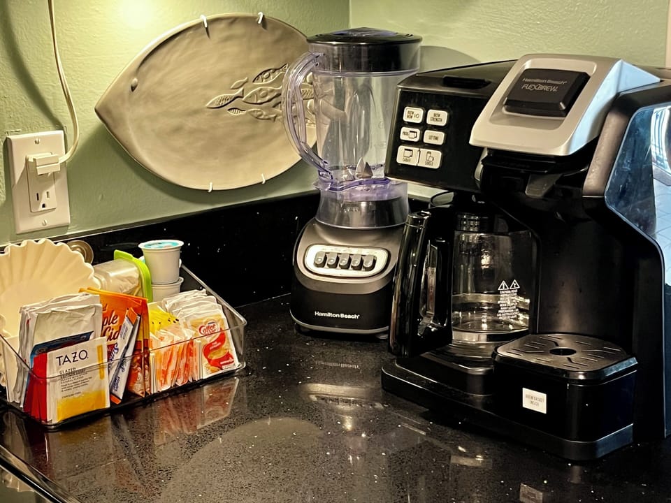 Coffee, tea, & possibly a daiquiri 