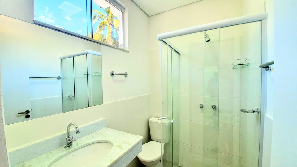 Standard Quadruple Room | Bathroom | Shower, towels, soap, toilet paper
