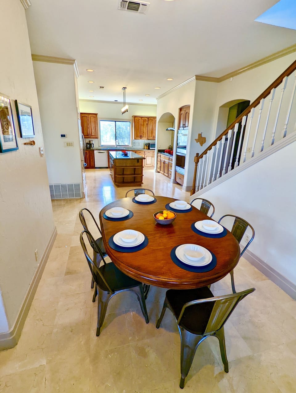 Enjoy our bright kitchen nook with seating for 6, just off the kitchen.