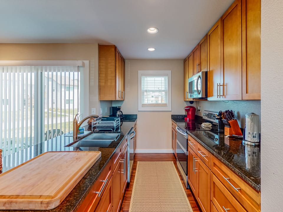 Galley Style Kitchen