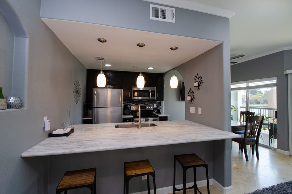 Fully equipped kitchen