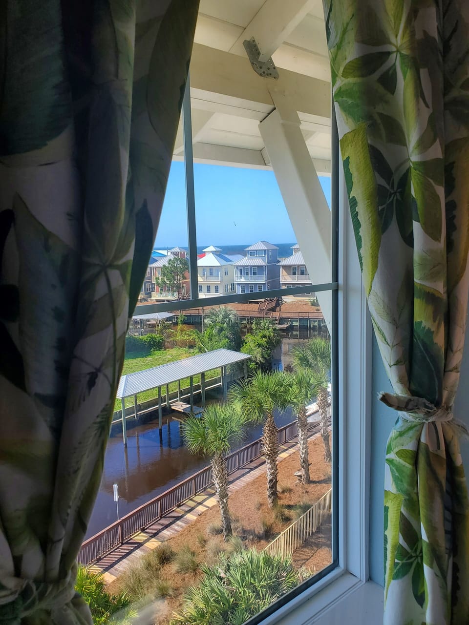 View from master bedroom 