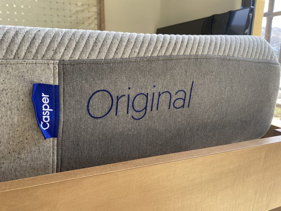 Casper Mattresses in guest rooms.