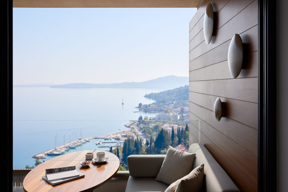 Benitses Bay View Grand Room | View from room