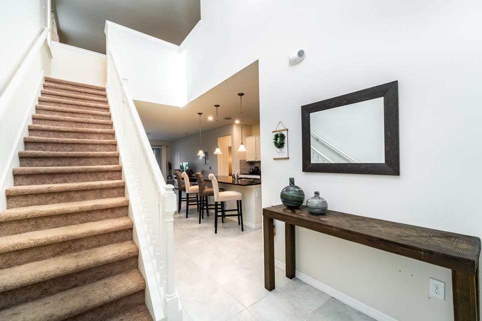 Hallway and stairs