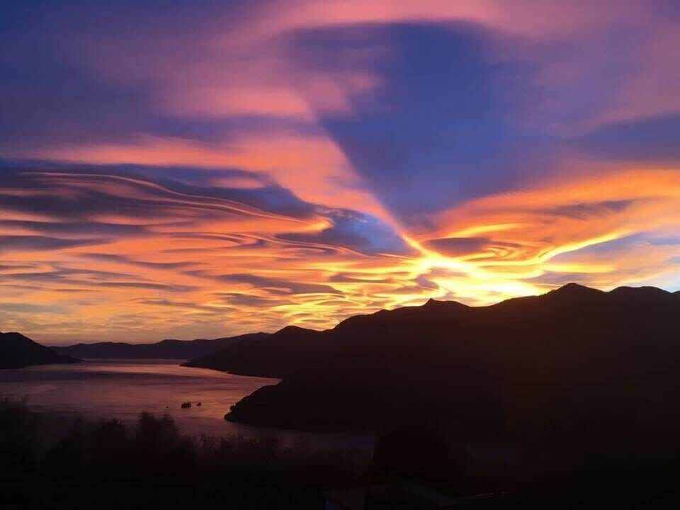 Sunset on Lake Maggiore