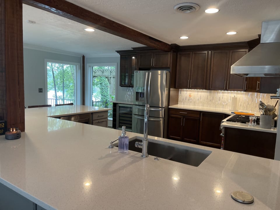 Plenty of counter space... Ellie's house kitchen
