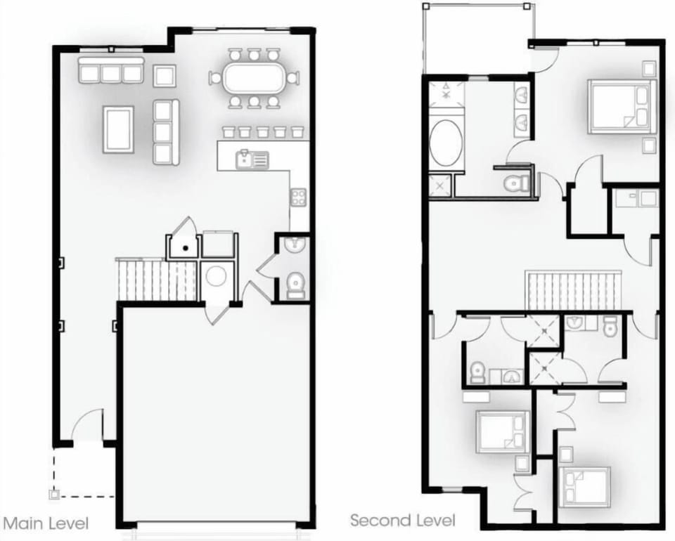 Townhome, 3 Bedrooms | Floor plan