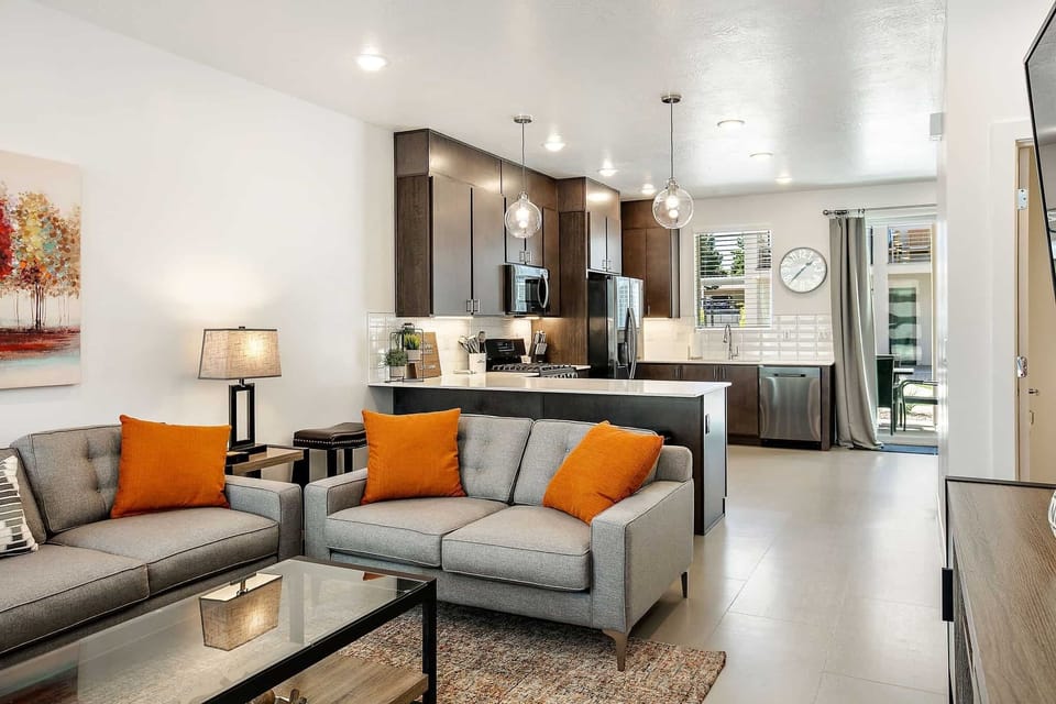 Townhome, 4 Bedrooms | Living area | Smart TV