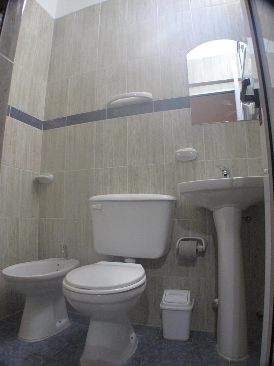 Shower, towels