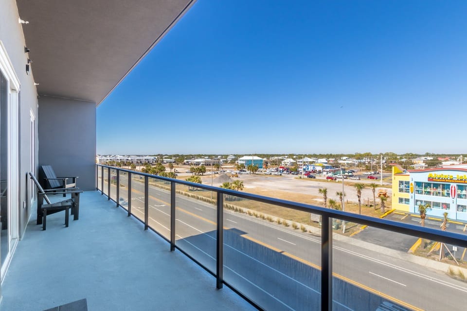 Balcony views from each bedroom