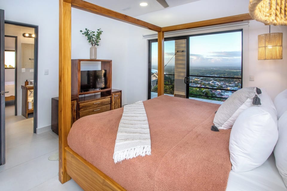 Comfortable bedrooms with A/C for cool, relaxing sleep
