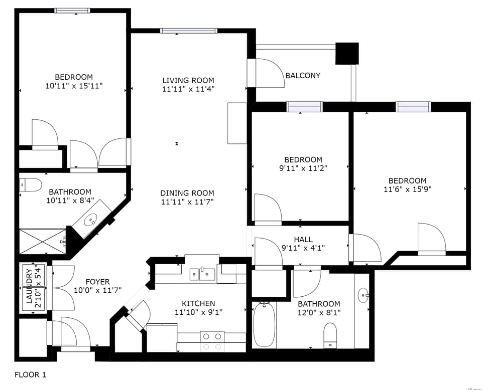 Apartment (3 Bedrooms) | Property amenity