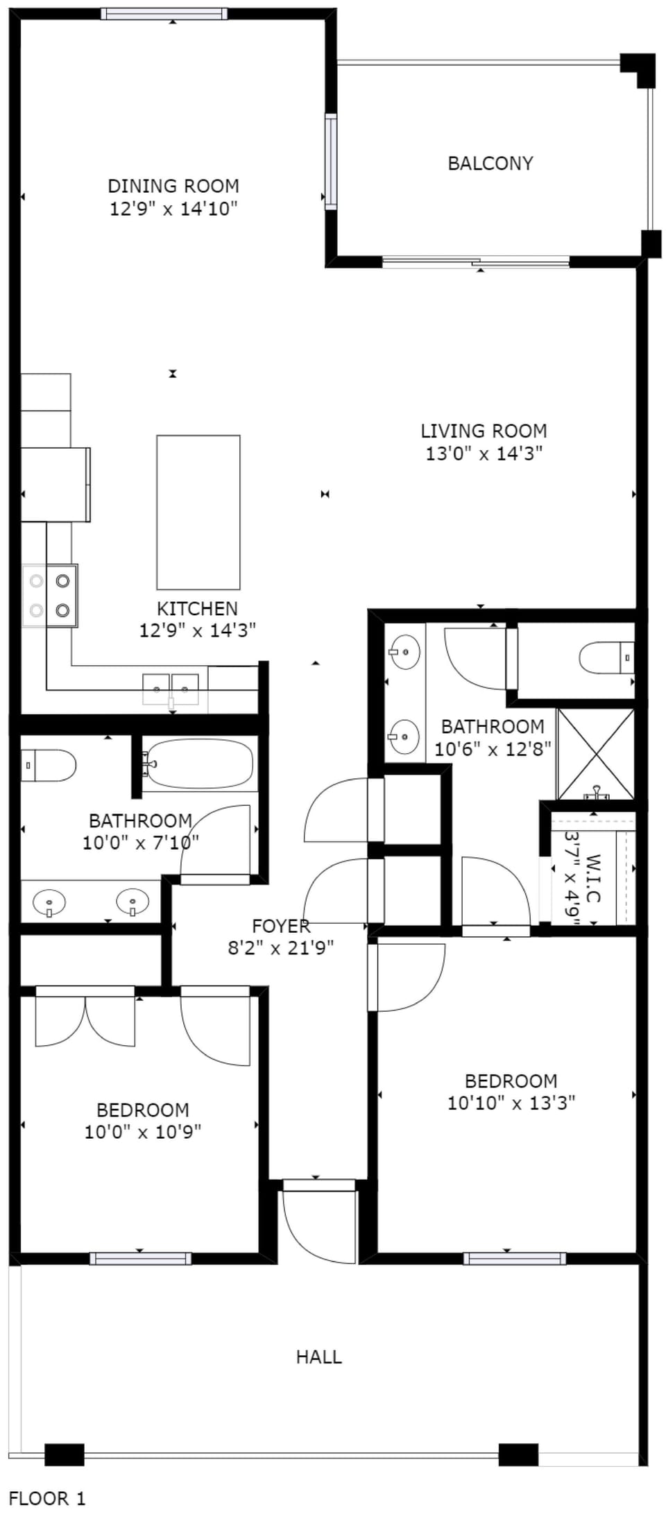 Apartment (2 Bedrooms) | Property amenity