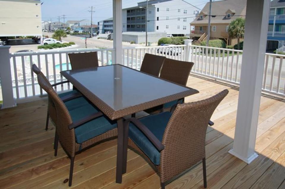 Prepare dinner and eat outside in the fresh salt air.