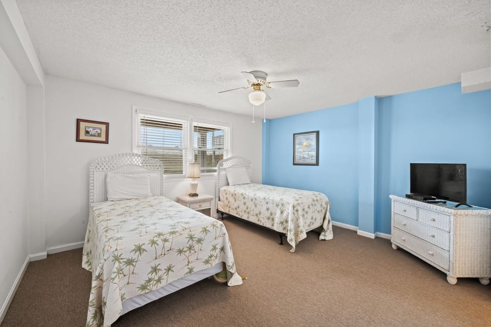 The teens will love having their own space in the downstairs bedroom.