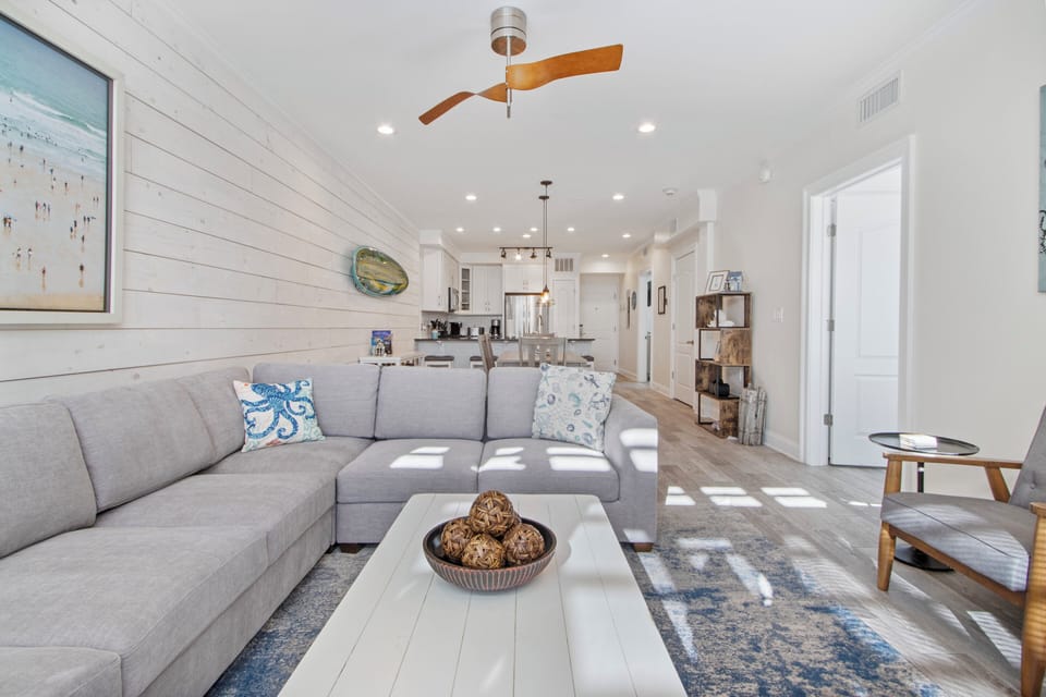 Bright and airy open floor plan with room for everyone to enjoy.