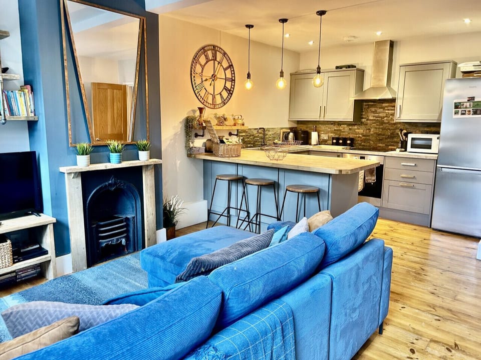Open plan living area