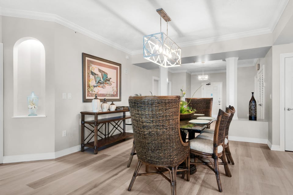 Another dining room view