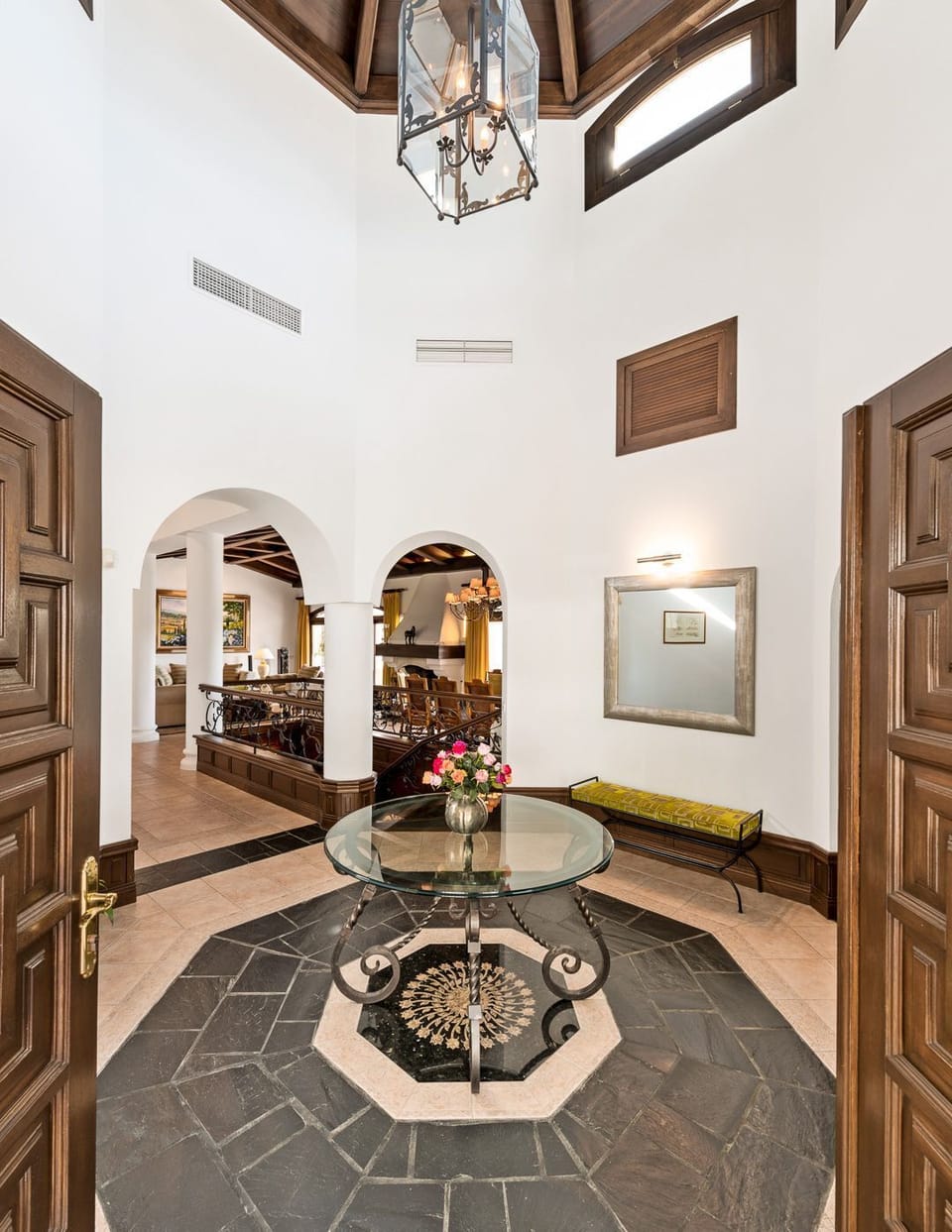 Entrance from front door