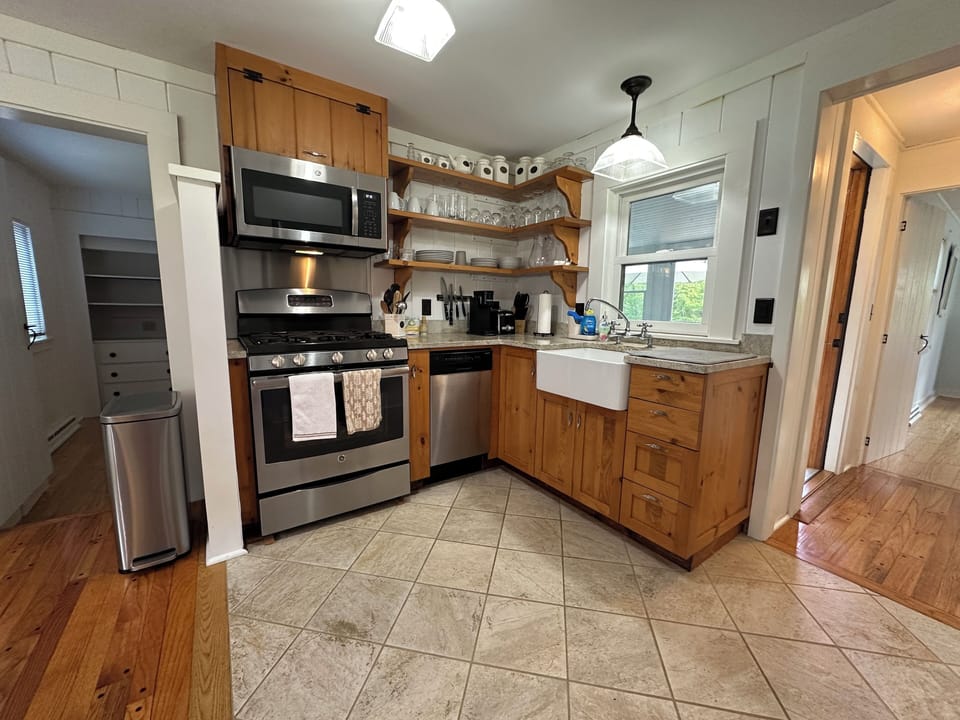 Kitchen with Stainless Appliances