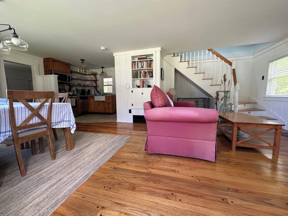 Living, Dining, & Kitchen space