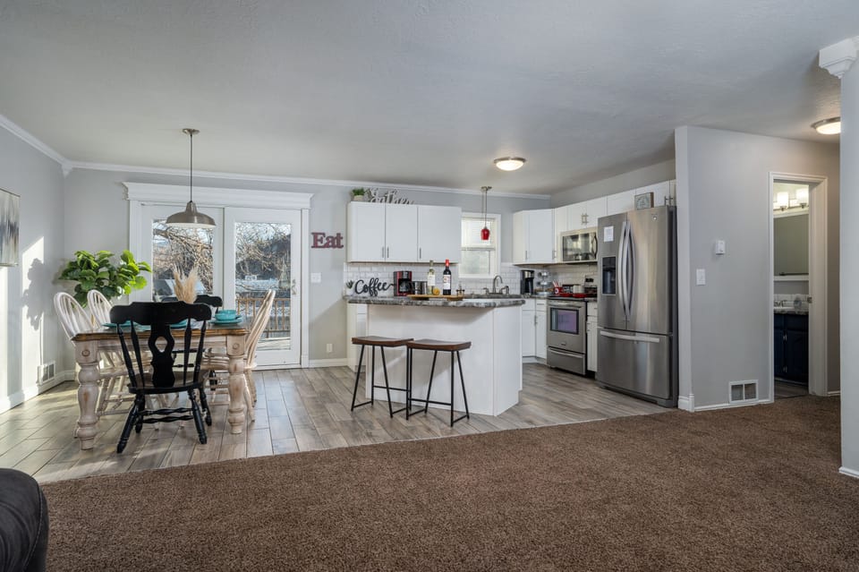Open concept Kitchen