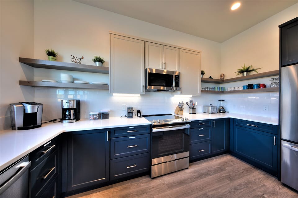 View of kitchen looking inward.