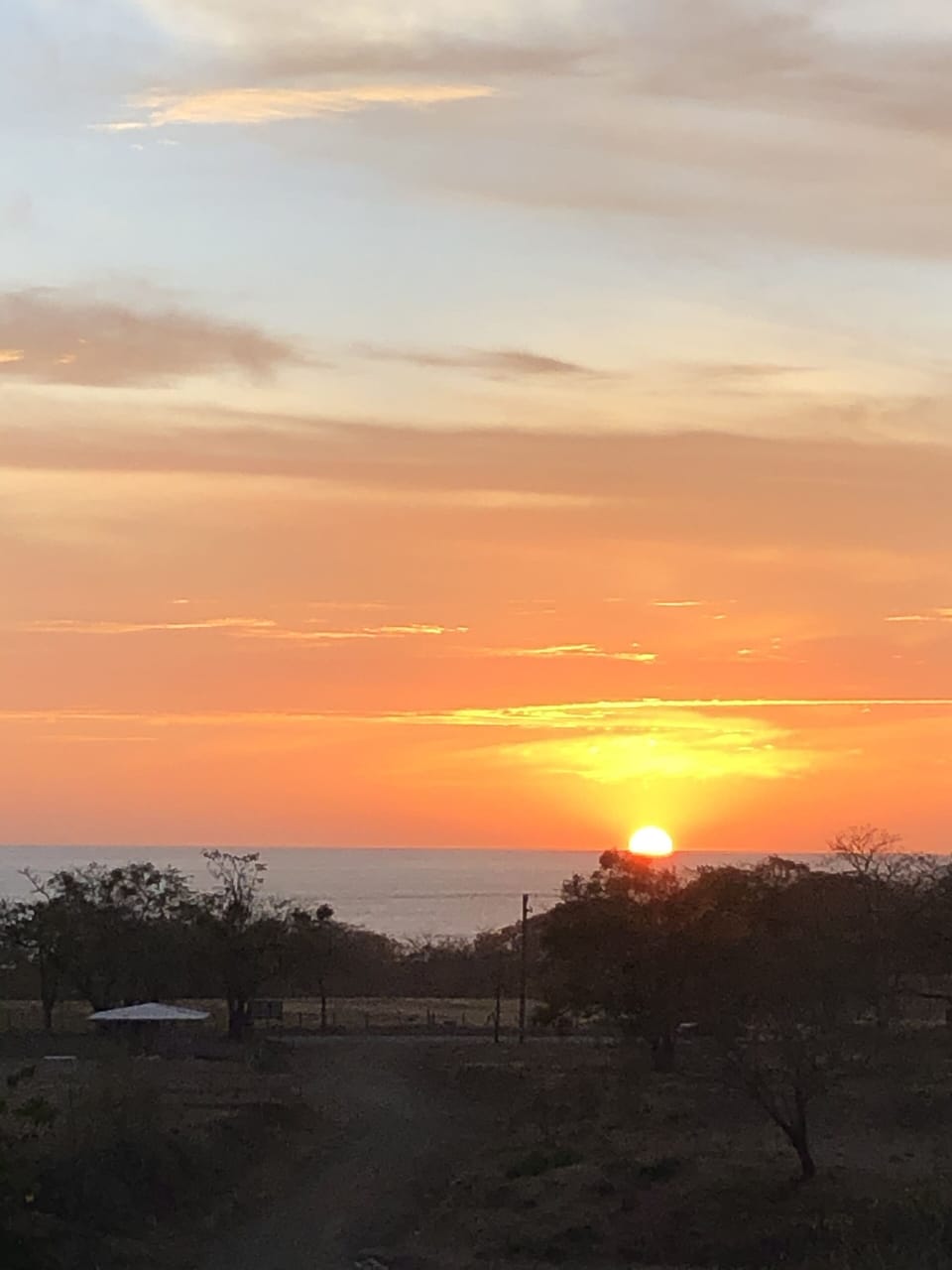 Watch the sunset from the patio