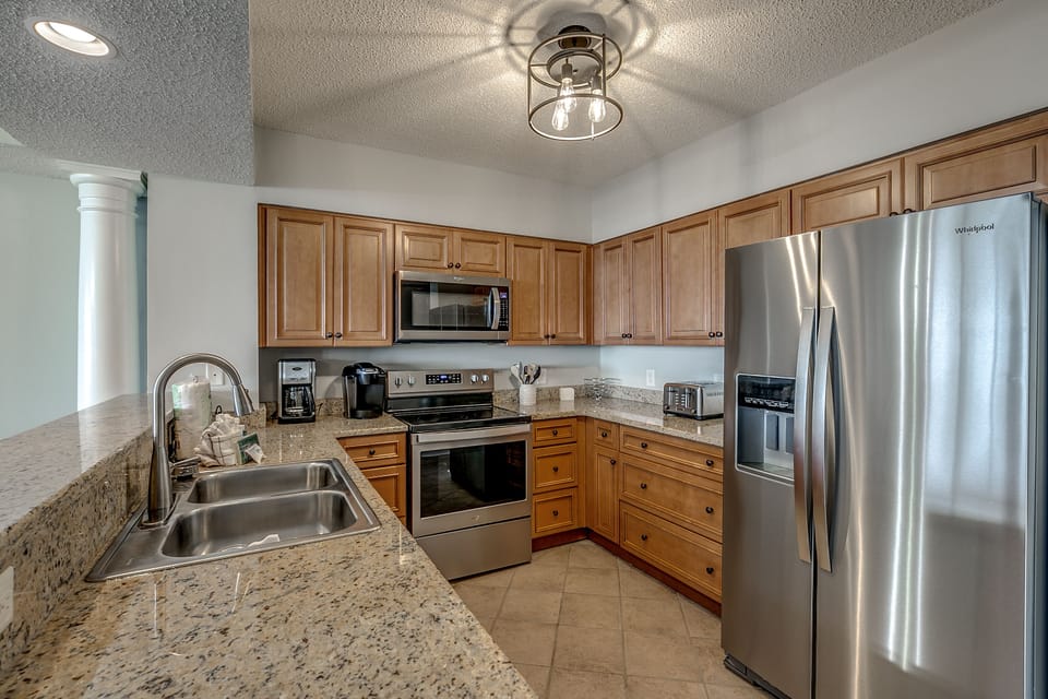 Stainless steel appliances