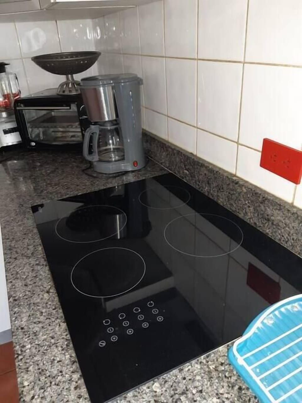 Over the counter electric stove