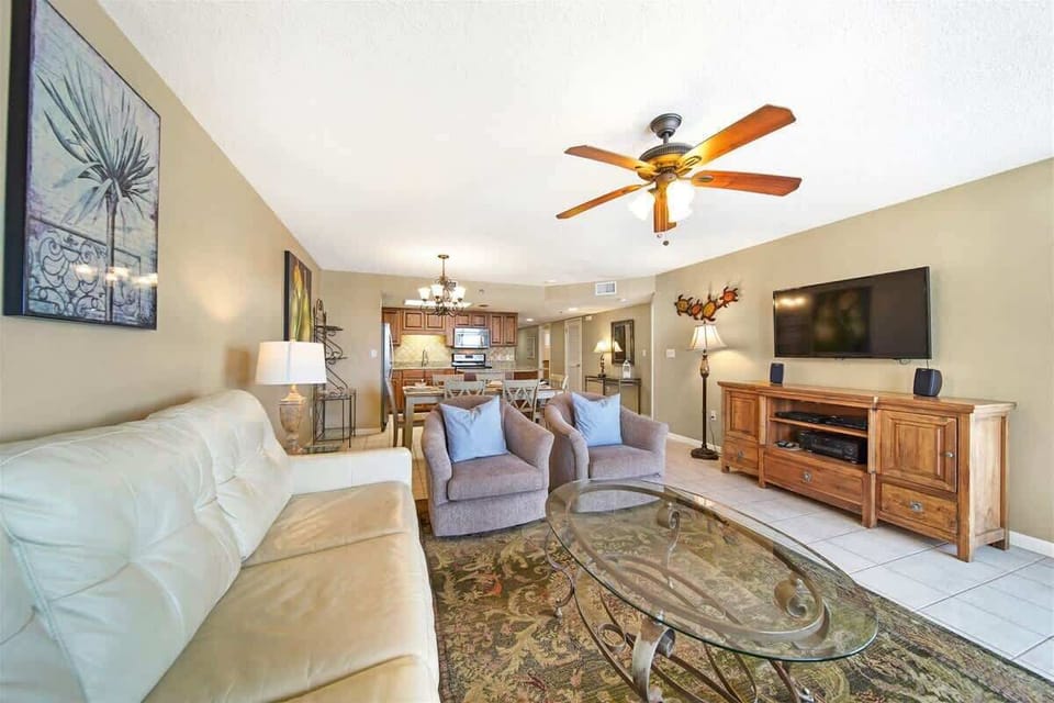Living Room with balcony access