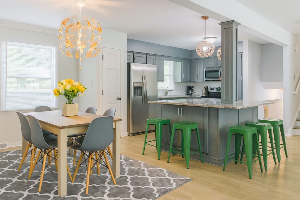 Modern Open Living Space.
