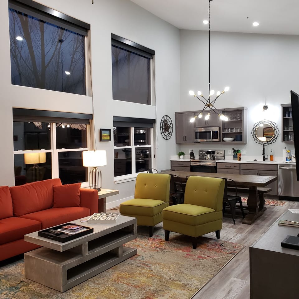 Open floor plan.