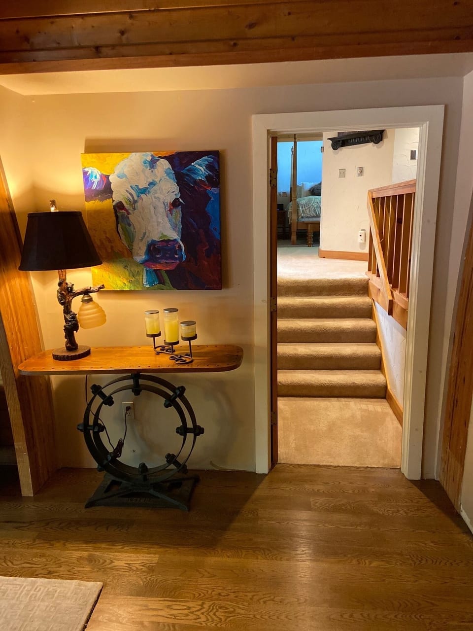 Steps to Master Suite 