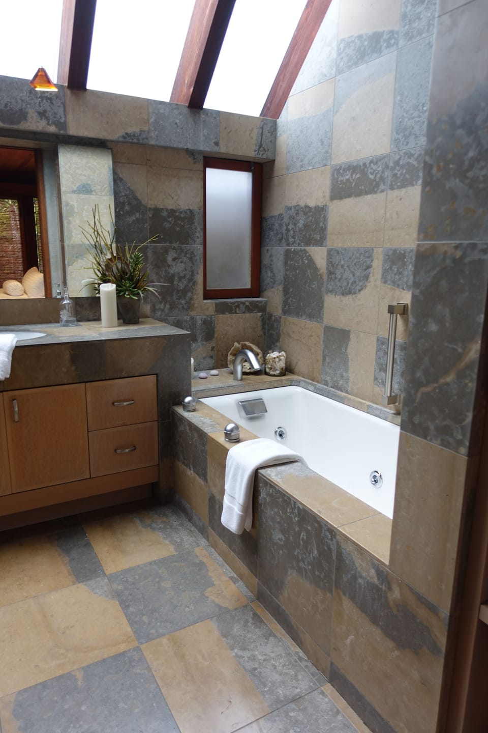Main Level Master Bath with Jetted Tub