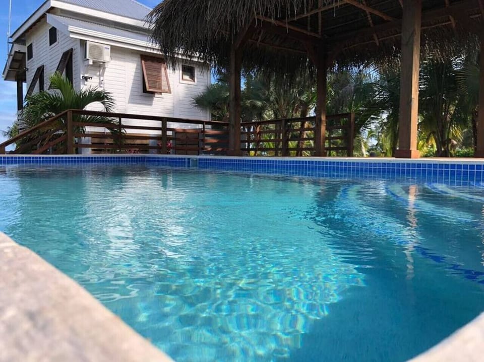 Pool with view of Casita